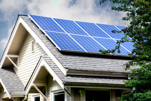 Solar Panels on Roof of Home Solar Panels